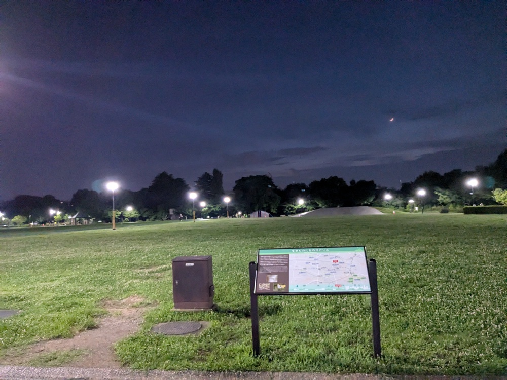 平和の森公園の広場